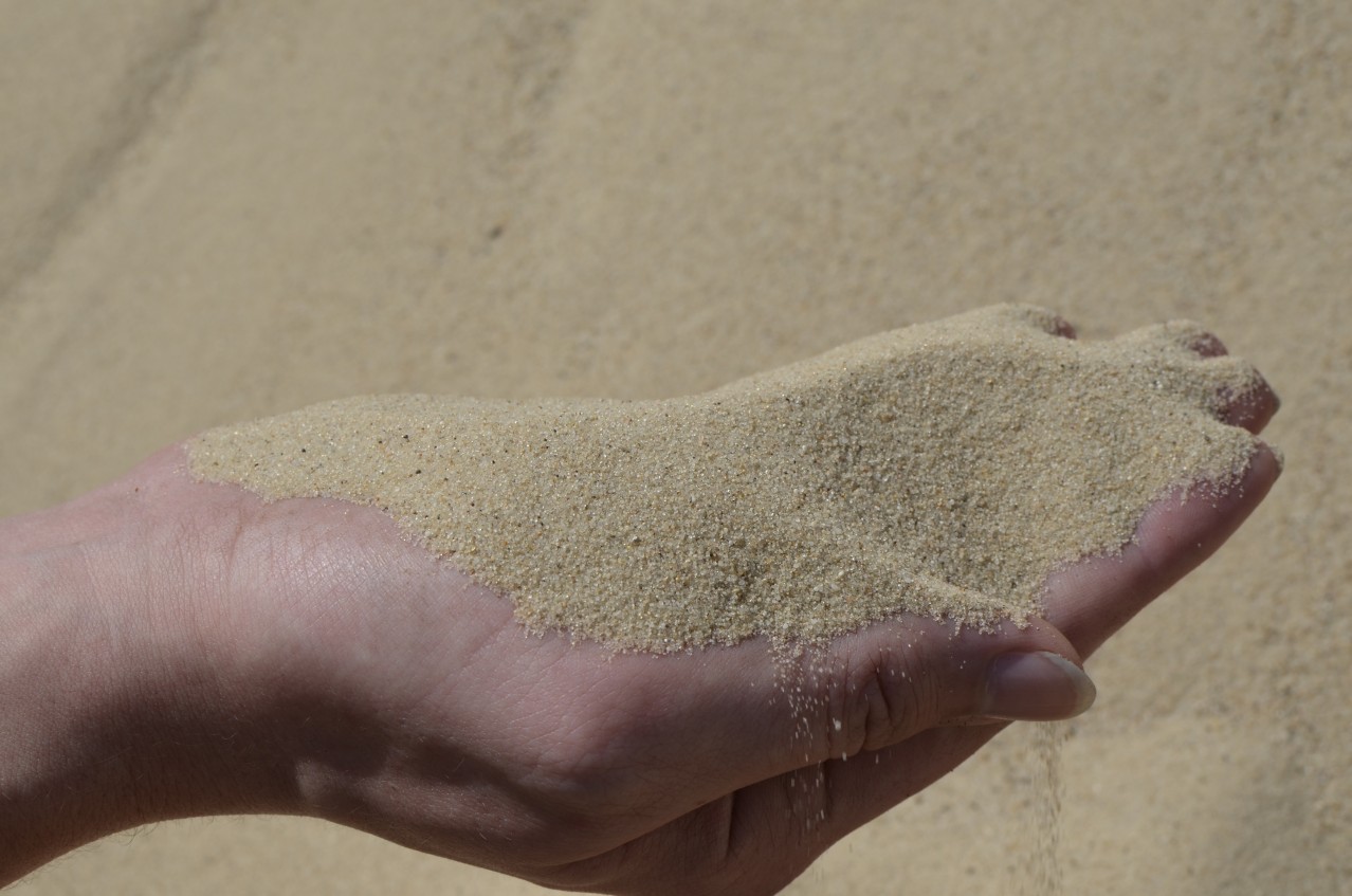 kremičity piesok